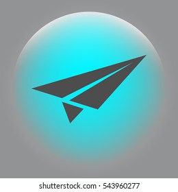 Paper airplane icon