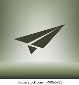 Paper airplane icon