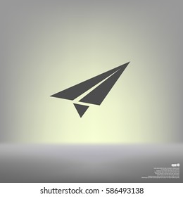 Paper airplane icon