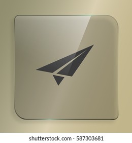 Paper airplane icon