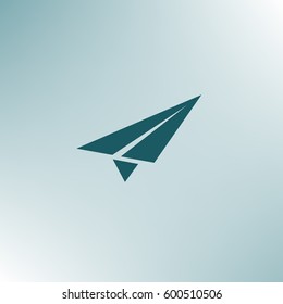 Paper airplane icon