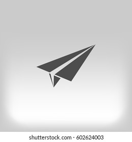 Paper airplane icon