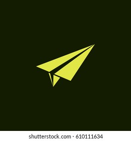 Paper airplane icon