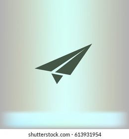 Paper airplane icon