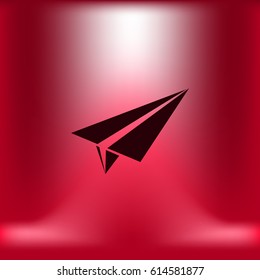 Paper airplane icon