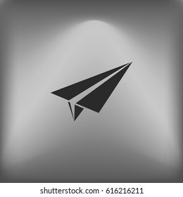 Paper airplane icon