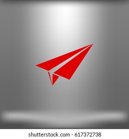 Paper airplane icon
