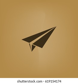 Paper airplane icon