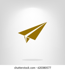 Paper airplane icon