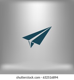 Paper airplane icon
