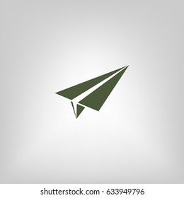 Paper airplane icon