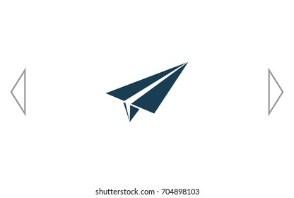 Paper airplane icon