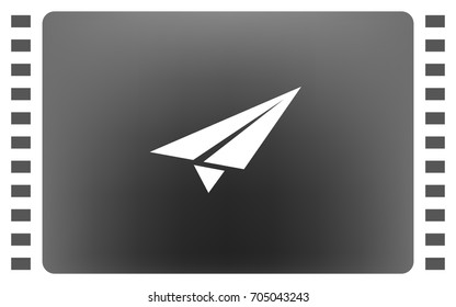 Paper airplane icon