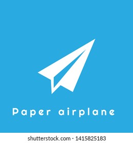 Paper airplane icon. Paper airplane symbol