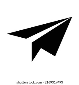 Paper Airplane Icons Vector Design Template.
