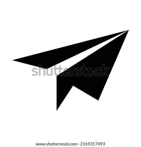 Paper Airplane Icons Vector Design Template.