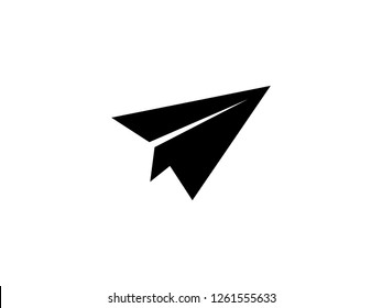 Paper airplane logo