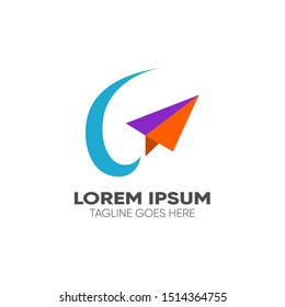 paper airplane logo design,paper airplane icon