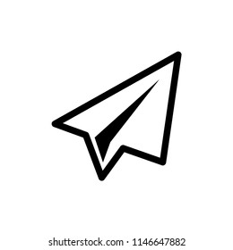 Paper airplane vector templates