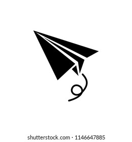 Paper airplane vector templates