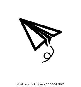 Paper airplane vector templates
