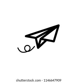 Paper airplane vector templates