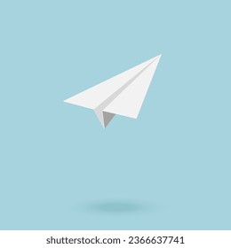 Paper airplanes designs Think differently, leadership, trends, creative solution and unique way concept. Be different.