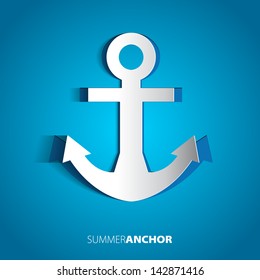 Paper anchor symbol