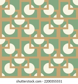 Paper art classic pattern design fashion for textile design. Seamless vector texture.
