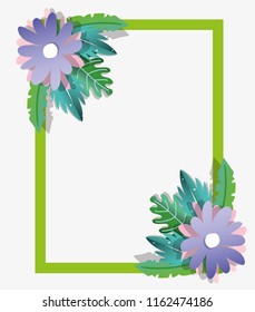 Paper art frame