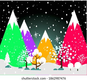 Paper art of Gift box dropping from Santa Claus, merry Christmas and happy new year celebration concept, vector art and illustration.