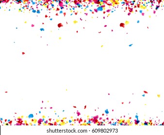 Fondo de papel con gotas pintadas de color. Ilustración vectorial.