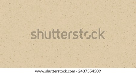 Paper background. Craft brown rice cardboard pattern. Kraft vector paper. Old beige recycle card carton. Rough material texture. Craft grunge cardboard sheet. Vintage kraft carton scrapbook pattern