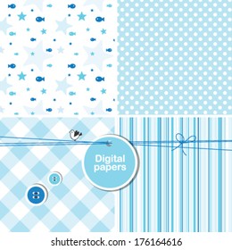 Paper background, digital paper for scrapbook, cards, invitations Backdrop texture