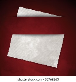 Paper background with editable copy space