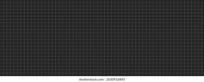 Paper background with grid and blueprint pattern. Graph layout used for technical drawing, line art, and educational design. Vector black and white illustration