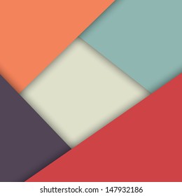 Paper background with space for your text. Vector design template