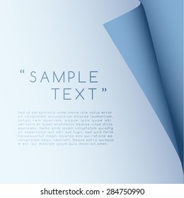 Paper Background Template : Vector Illustration