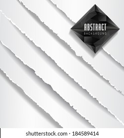 Paper Background. Texture. Old Torn Paper Background