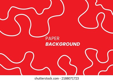 paper background vector with abstract shapes
