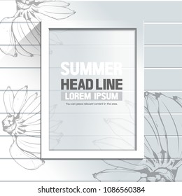 paper background vector illustration, you can place relevant content on the area. 