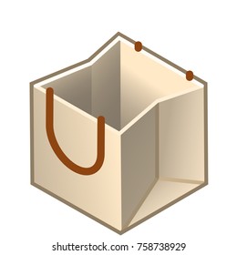 Paper bag icon
