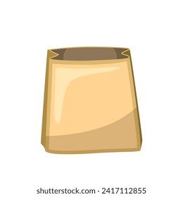 Paper Bag icon illustration. Vector design