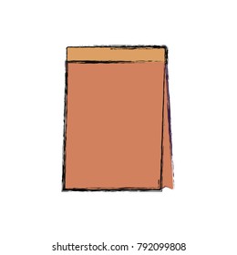 Paper bag isolated