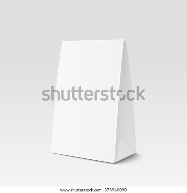 Paper Bag Package Advertising Branding Aform Stock Vector (Royalty Free ...