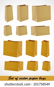 Paper bag set