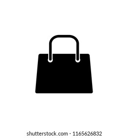 paper bag - shopping bag icon vector