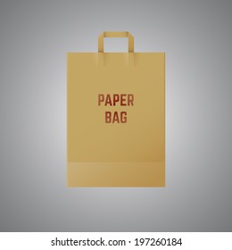 Vektorgrafik von Papiertüten