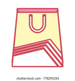 paper bag  vector illustration