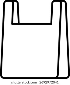 Ilustración vectorial de bolsas de papel, embalaje ecológico y concepto de compras al por menor, diseño de comercio sostenible
